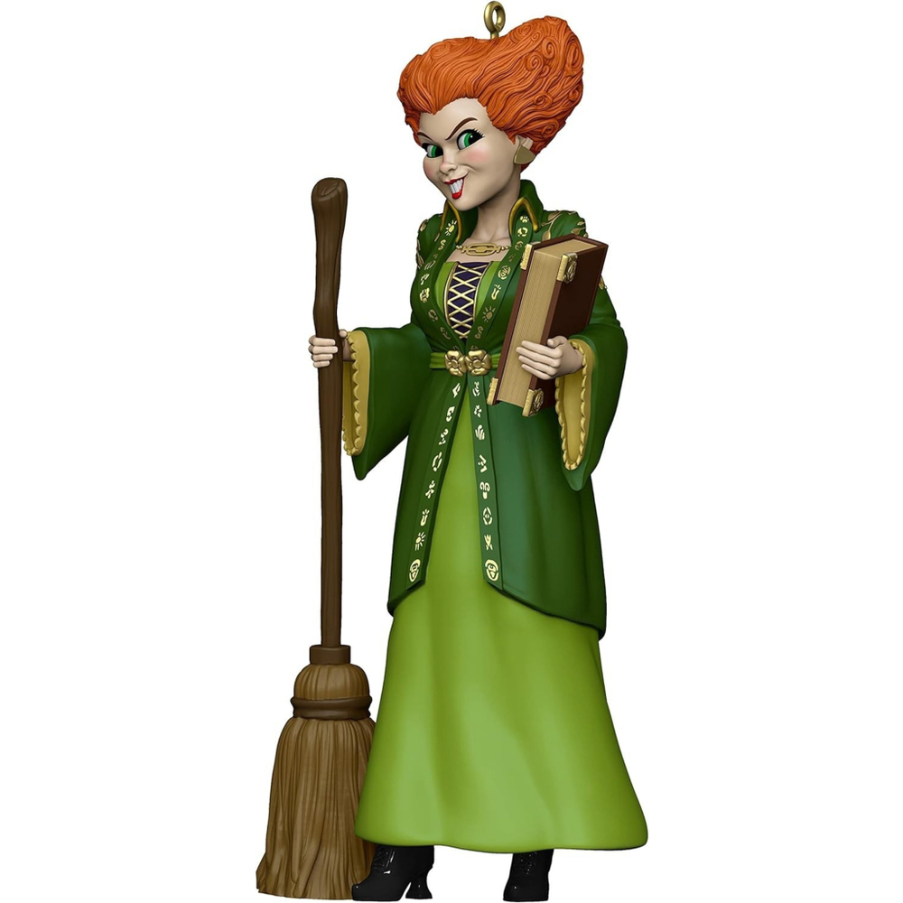 2023 Hallmark Disney Hocus Pocus Winifred Sanderson Halloween Ornament NEW